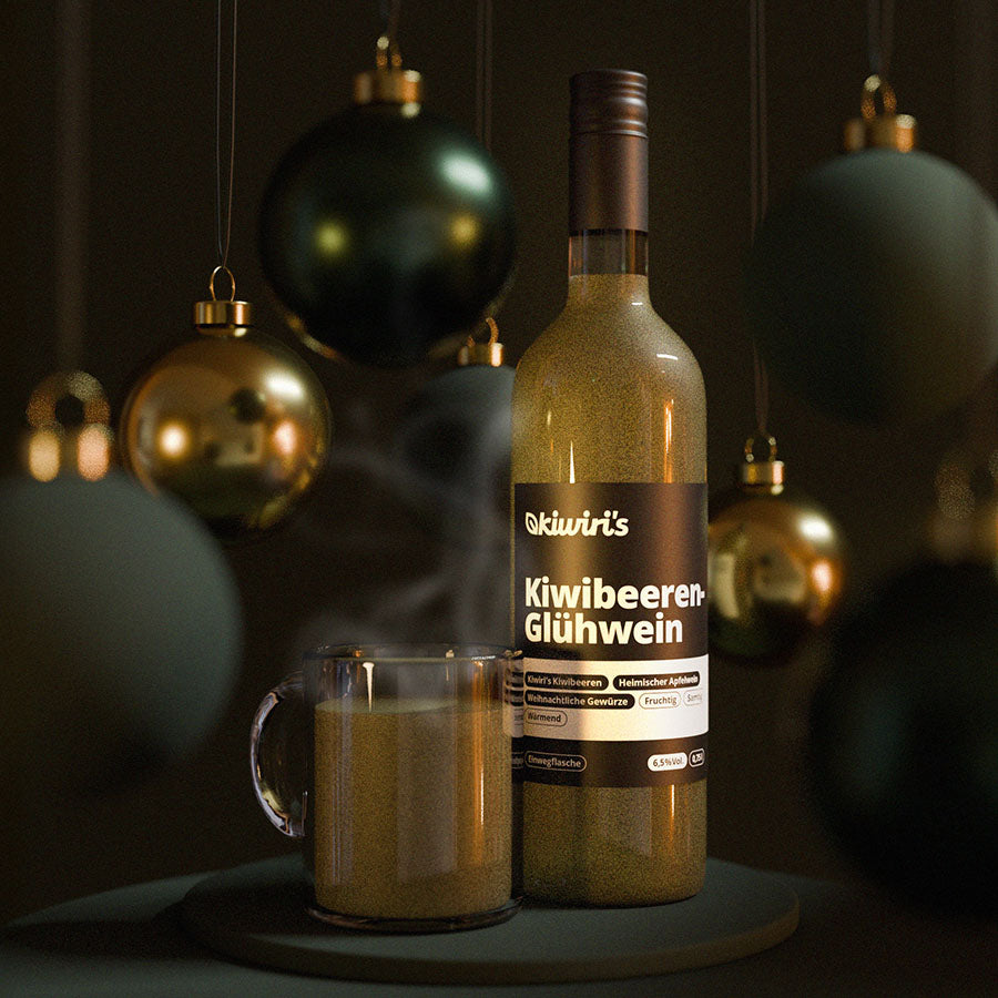 Kiwibeeren-Glühwein & Kiwibeeren-Punsch