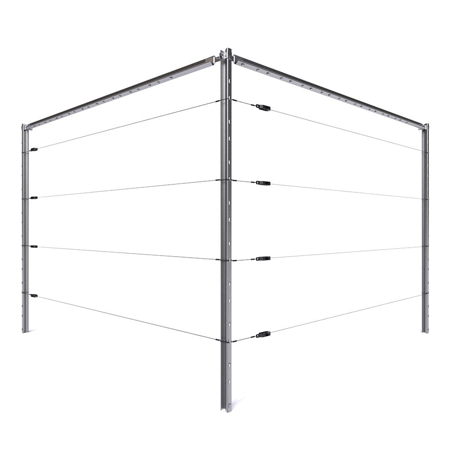 Kiwiri RANKI™ – Eck-Lösung – Rankhilfe für Kletterpflanzen