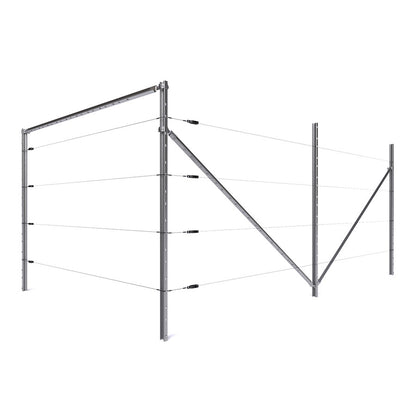Kiwiri RANKI™ – Eck-Lösung – Rankhilfe für Kletterpflanzen