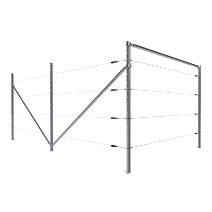 Kiwiri RANKI™ – Eck-Lösung – Rankhilfe für Kletterpflanzen