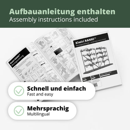 Kiwiri RANKI™ – Rankhilfe für Kletterpflanzen
